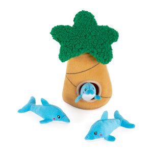 Zippy Burrow® – Dolphins Amongst Palm Timber | ZippyPaws