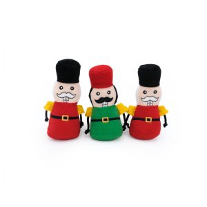 ZippyPaws Vacation Miniz Nutcracker 3-Pack