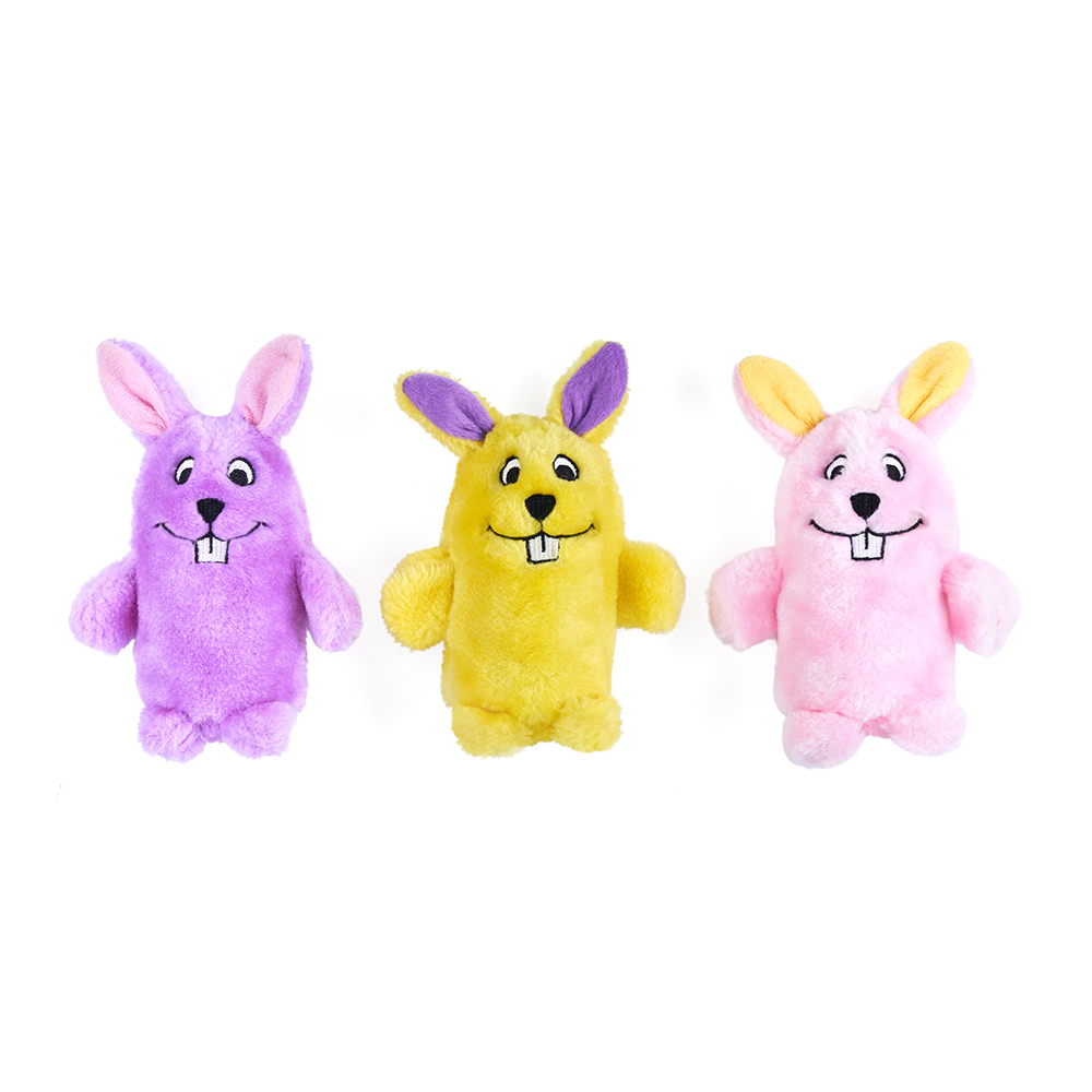 ZippyPaws Squeakie Buddies Easter Bunny